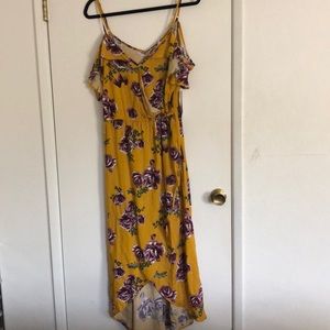 Floral maxi dress size XL